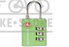 Замок Lifeventure TSA Combi Lock green