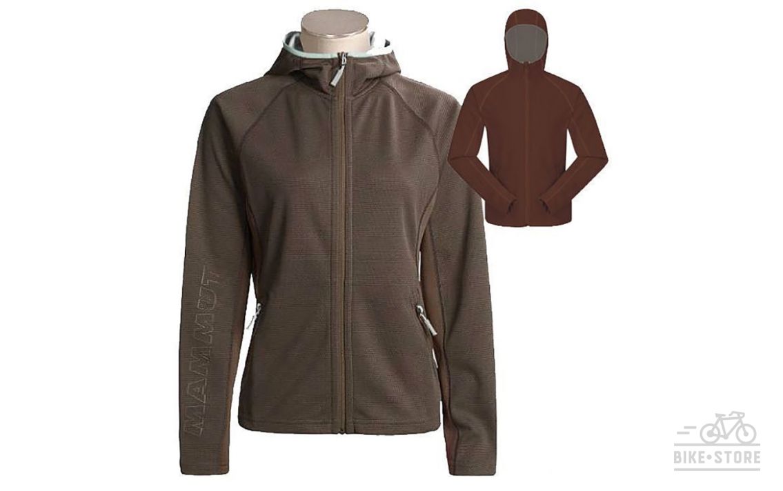 Кофта Mammut Outline Jacket WMN цвет 7024 coffee