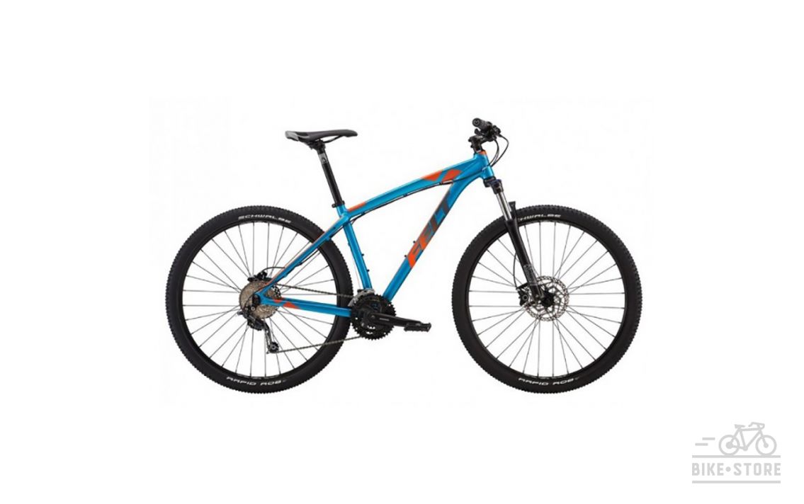 Велосипед Felt MTB NINE 60 Matte Metallic Blue (orange, blue)