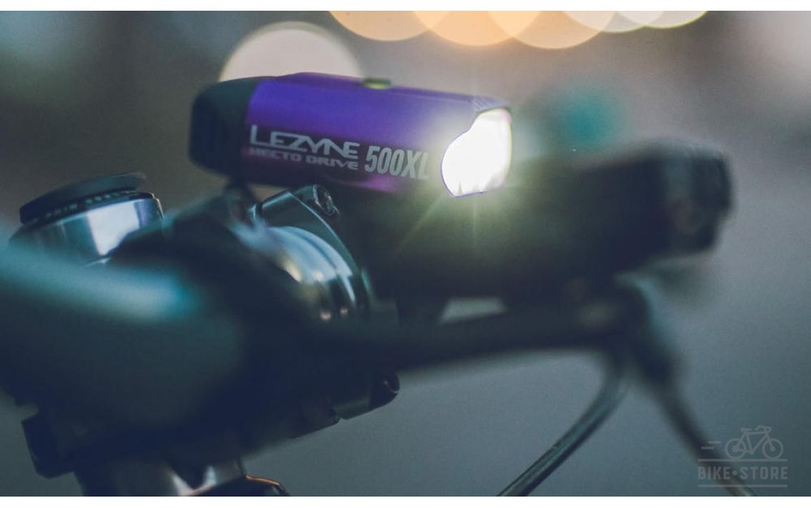 Фара передняя Lezyne HECTO DRIVE 500XL черная