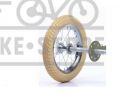 Дополнительное колесо для беговела Trybike светло-бежевое